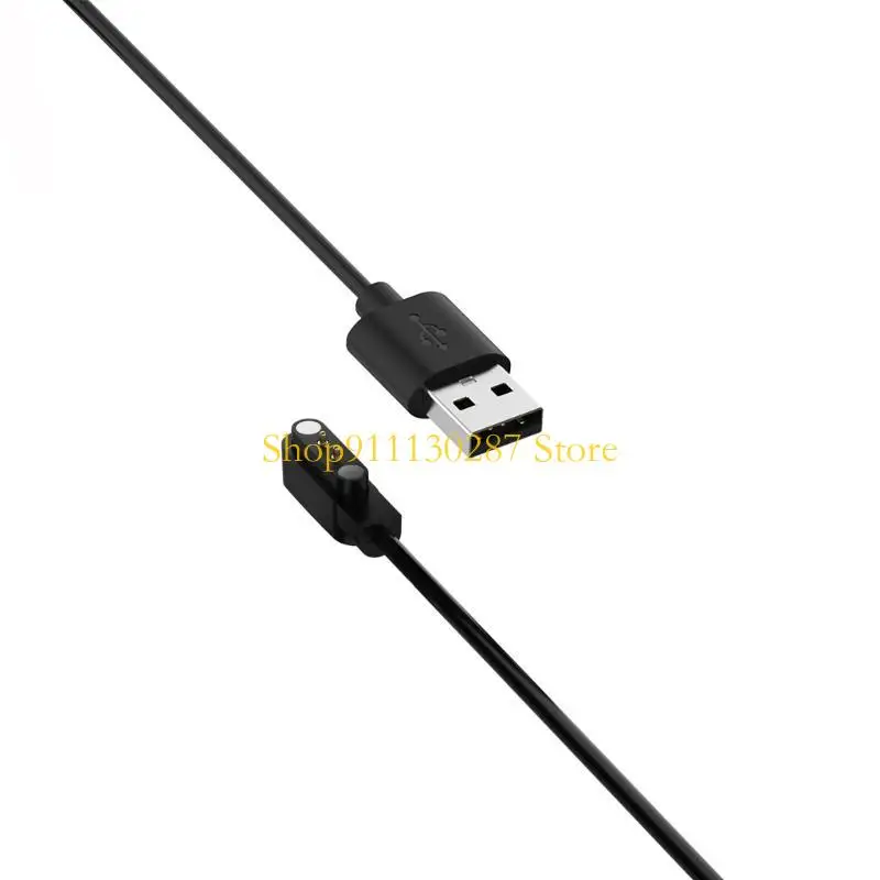 J1HC Cable carga USB para cargador reloj inteligente 2 pines para reloj Kieslect K10 K11 - imagen 5