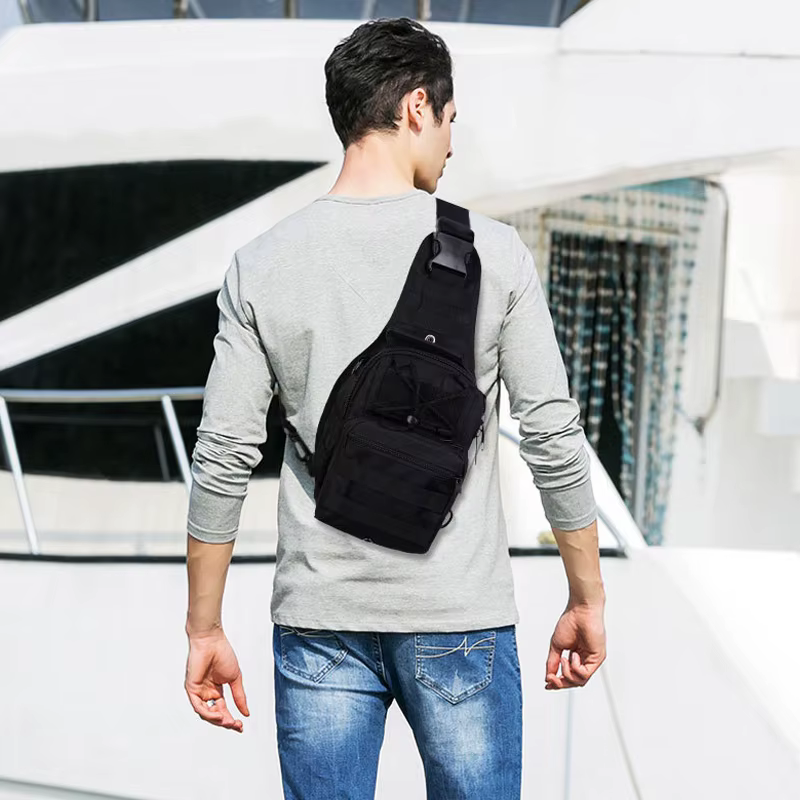 Bolso táctico impermeable de pecho para outdoor ciclismo y senderismo - imagen 4