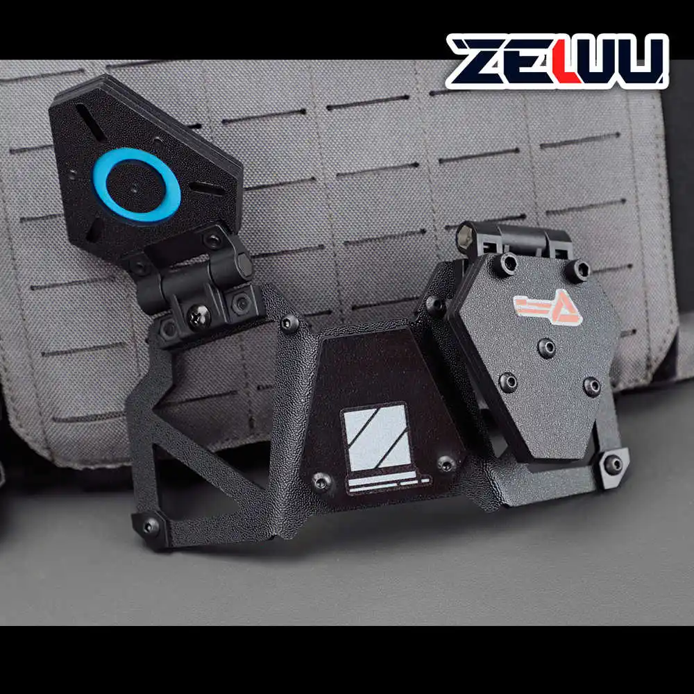 Diadema táctica plegable con orejas de gato, accesorio de cosplay de anime, accesorio de sombrero funcional para disfraz de estilo táctico - imagen 2