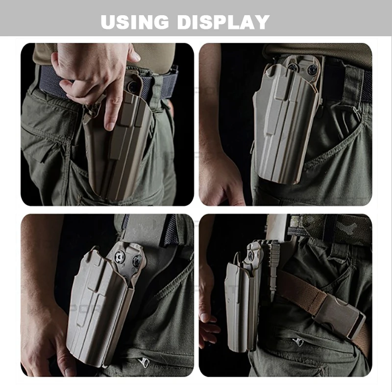 Pistolera táctica CLUSGO diestra para CZ 75 - imagen 5