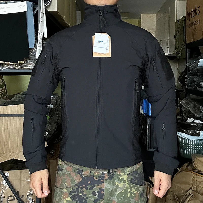 Gen.2 Chaqueta de concha suave chaqueta táctica duradera, transpirable, resistente al viento chaqueta de adiestramiento al aire libre para primavera y otoño para hombres - imagen 4