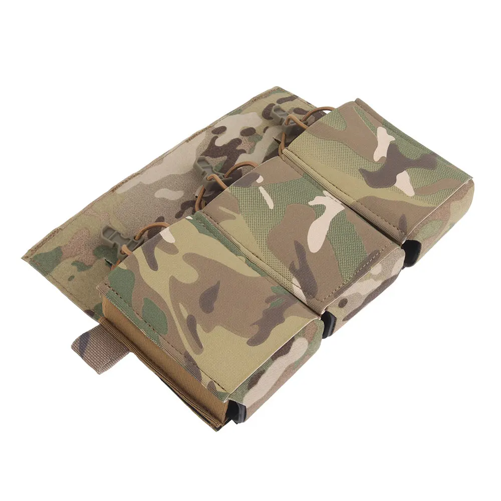 Bolsa táctica triple cargador MOLLE para rifle M4 AR-15 5,56/7,62 - imagen 2