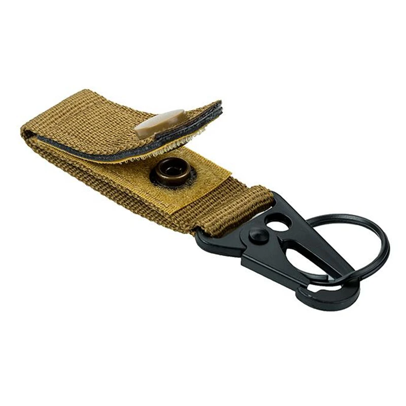 Accesorios MOLLE con hebilla oculta para cinturón, sistema de Clip para llave, mochila táctica, bolso de cintura, llavero - imagen 3