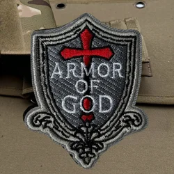 Parche bordado 3D cruzado, chaleco táctico, gancho y bucle, sombrero, insignia de moral, mochila, pegatinas decorativas, parches para brazalete para ropa