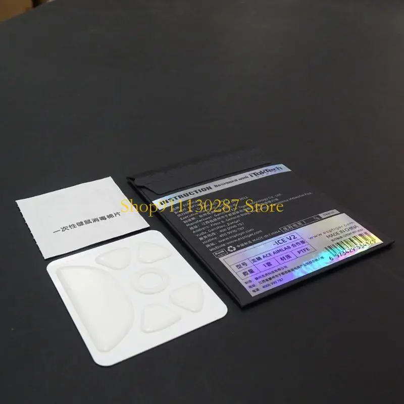 J1HC para ROG Harpe X Aimlab Mouse Skates Ratones actualizar Esptiger Gaming Mouse Feet - imagen 4