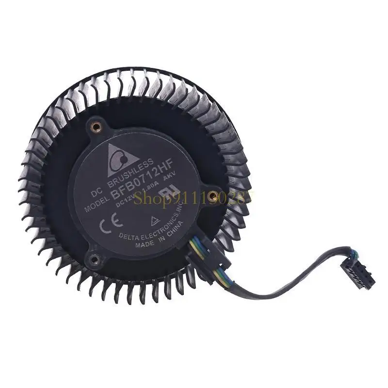 J1HC BFB0712HF 65 mm 12V 1.8A Ventilador enfriamiento tarjeta gráfica para gtx980 - imagen 4