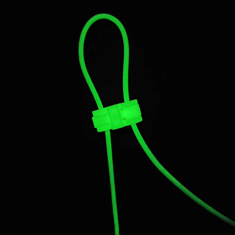 Hebilla luminosa de resorte de doble agujero, correas para nariz de cerdo, hebilla de separación, ajuste multifunción, accesorios de expansión para mochila - imagen 4