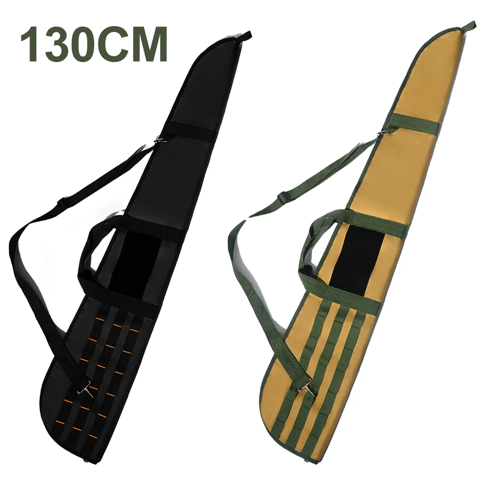 Bolsa para pistola de 130cm, bolsa para Rifle, funda táctica suave para pistola, bolso de hombro para transporte de Rifle Airsoft, bolso largo para accesorio de caza