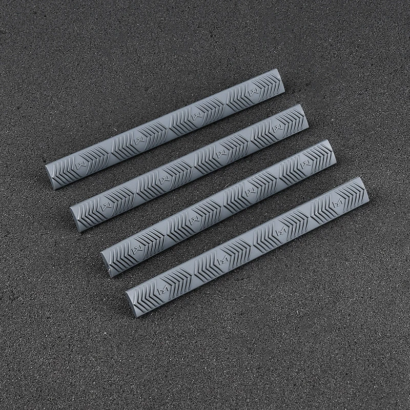 WADSN Cubiertas goma MLOK Wedgelok - Protectores rail táctico AR15