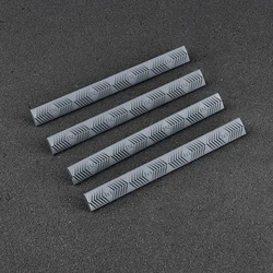 WADSN Cubiertas goma MLOK Wedgelok - Protectores rail táctico AR15