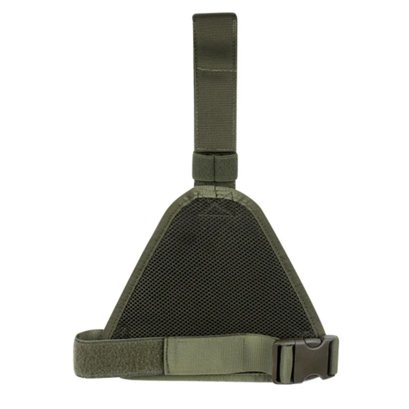 Panel de plataforma de pierna caída MOLLE de corte láser táctico con cinturón de gancho y bucle y correas de muslo con hebilla aparejo de muslo para caza - imagen 4