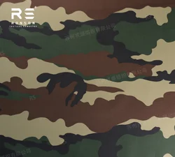 Tela camuflaje militar francés 1000D – Tejido táctico impermeable