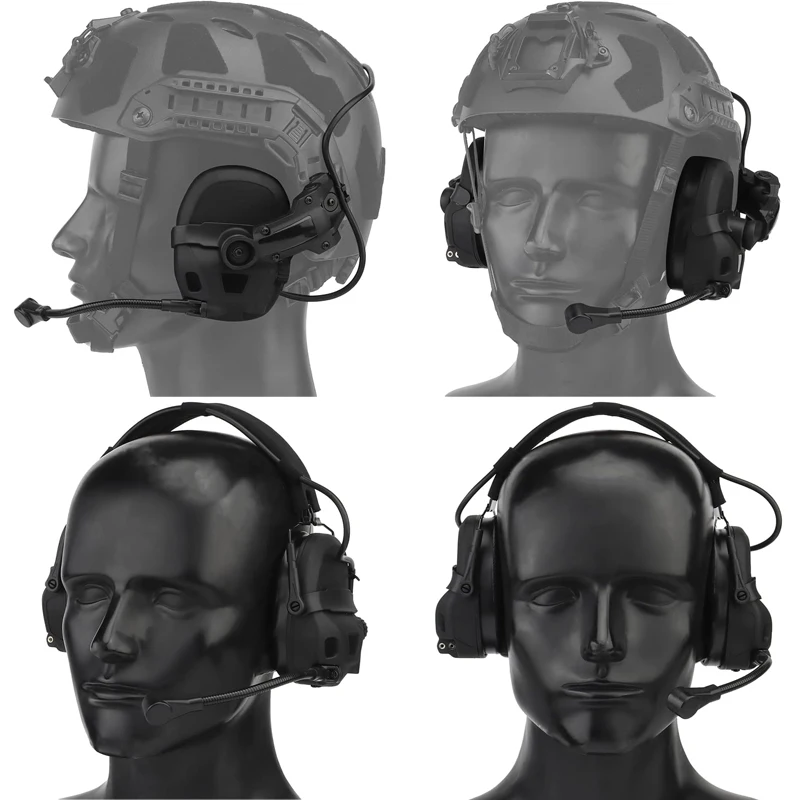 Casco táctico Wendy 3,0 conjunto de máscara COD GEN 6 auriculares Airsoft maniquí AN/PVS31 gafas de visión nocturna con soporte para casco luz - imagen 3