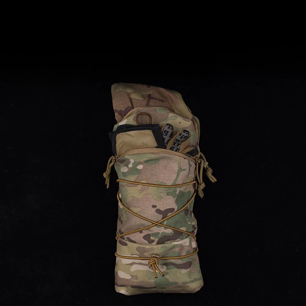 Bolsa Vertical GP para artículos diversos, Panel trasero táctico Molle de 12x6, bolsa Universal de camuflaje multifuncional, accesorio para equipo al aire libre - imagen 2