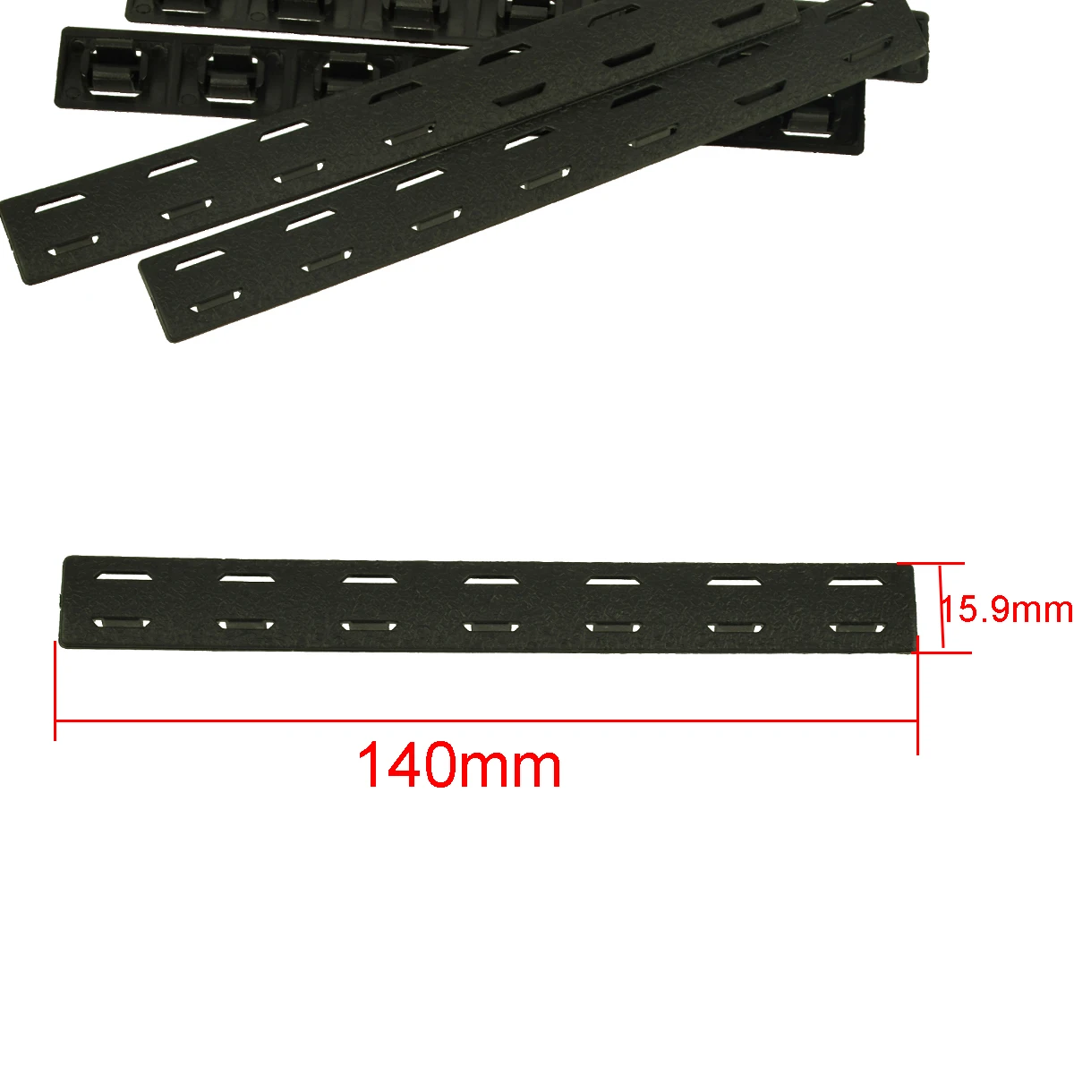 5 unids/set Nylon BCM Keymod M-LOK cubierta de riel Kit de Panel de montaje Rifle caza AR15 HK416 cubiertas de riel accesorios antideslizantes - imagen 4