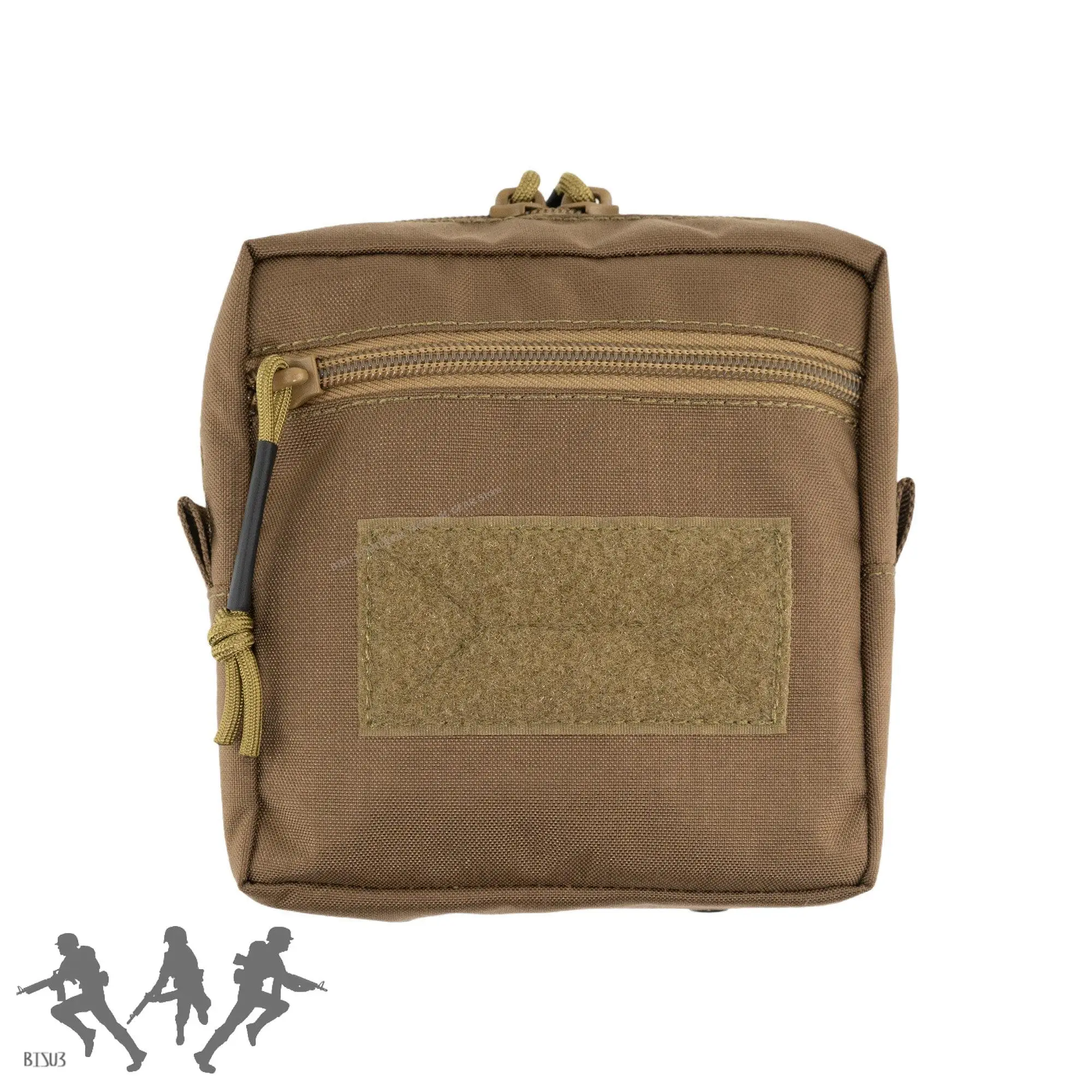 SS Bolsa táctica MOLLE cuadrada con cremallera lateral compacta - imagen 5