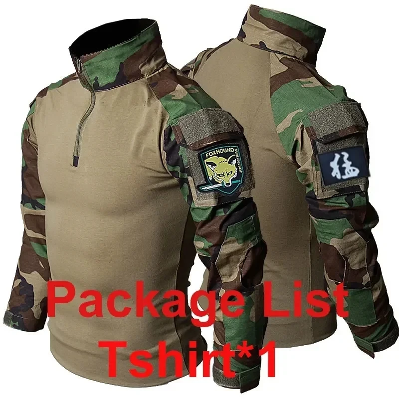 Camisa adiestramiento al aire libre hombre transpirable paintball caza
