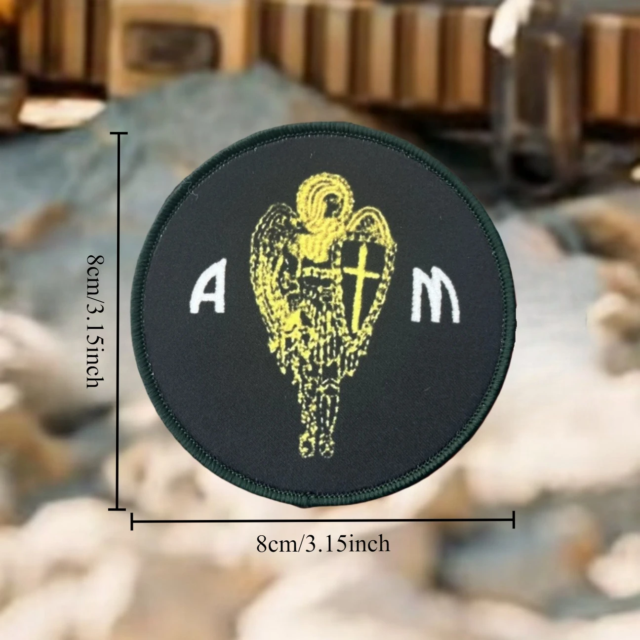 Parches impresos con insignia de moral de Arcángel Mikhail para ropa, brazalete militar táctico, gancho y bucle, accesorios para mochila, pegatinas - imagen 2