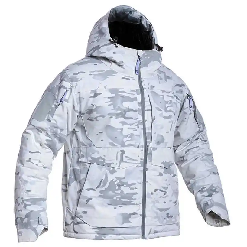 Guantes tácticos de entrenamiento de caza y nieve para exteriores, cubierta para casco - imagen 4