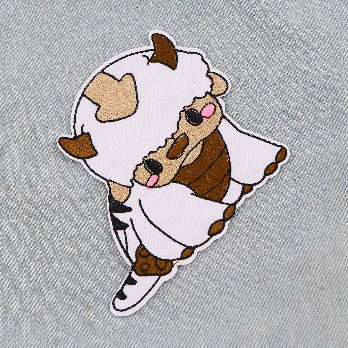 Parche bordado Avatar caricatura – Insignia DIY para coser o planchar - imagen 3