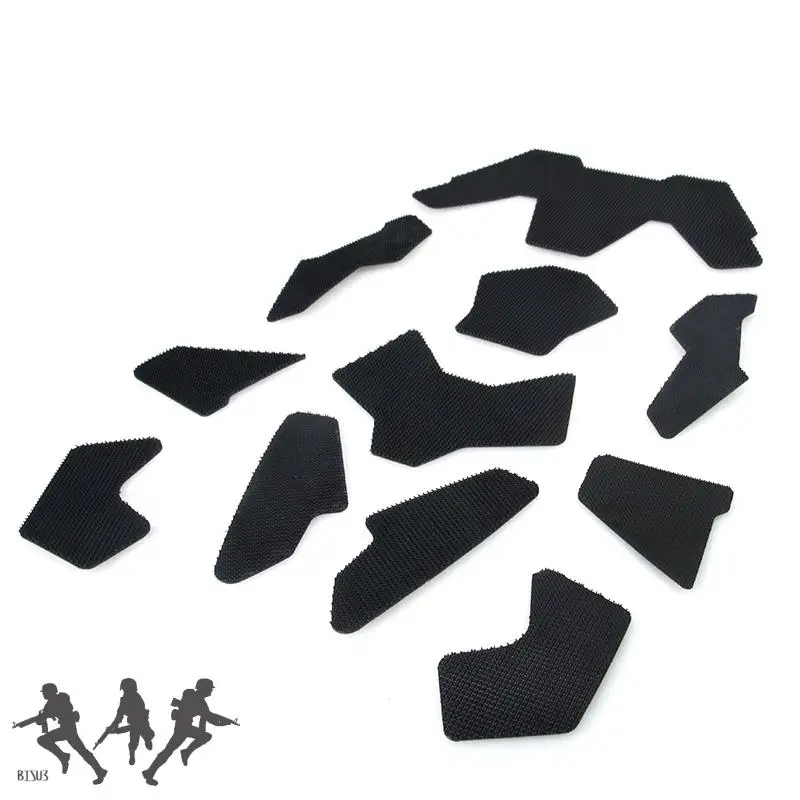 Pegatina de camuflaje para casco de caza táctica TMC, ligera SF, gancho y bucle - imagen 4