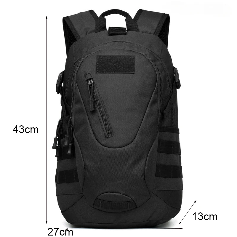 Lawaia-mochila táctica impermeable para hombre, bolsa de escalada, Camping, senderismo, caza - imagen 5