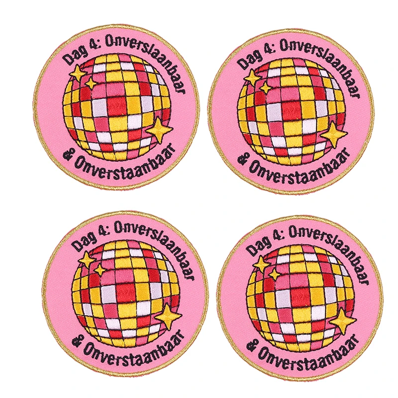 Parche bordado emblema Oeteldonk – para planchar en ropa - imagen 2