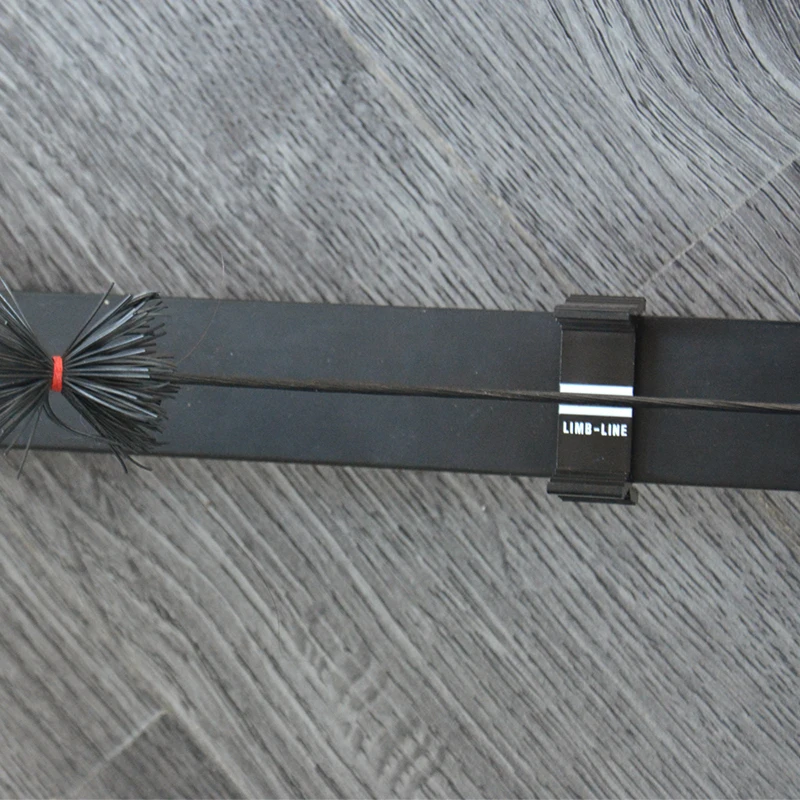 SHARROW 4 Uds arco recurvo extremidades línea central calibración línea central alineación Adjusaer para accesorios de tiro con arco - imagen 3