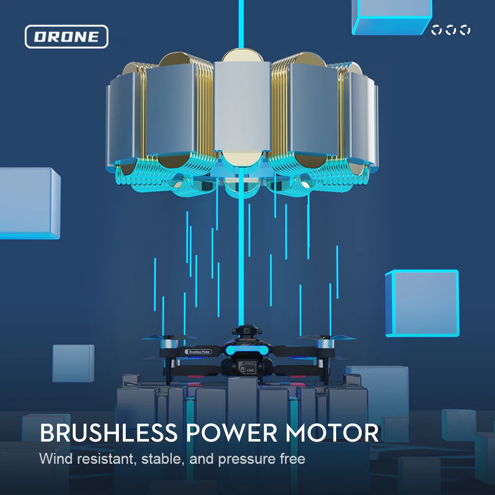 Dron sin escobillas XT204 con cámara dual 8KHD 360 ° Avión cuadricóptero plegable Wifi con posicionamiento de flujo óptico para evitar obstáculos - imagen 5