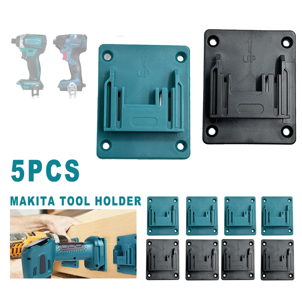 Soporte batería mural Bosch y Makita para almacenamiento en pared
