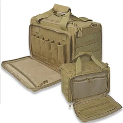 Bolsa táctica Molle de nylon para pistola y herramientas – negra
