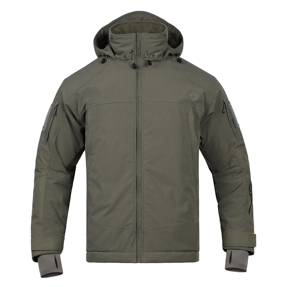 Emersongear etiqueta azul Musk-Ox abrigo táctico chaqueta a prueba de viento deportes al aire libre Camping desplazamientos senderismo caza ergonómico EMB9756 - imagen 3