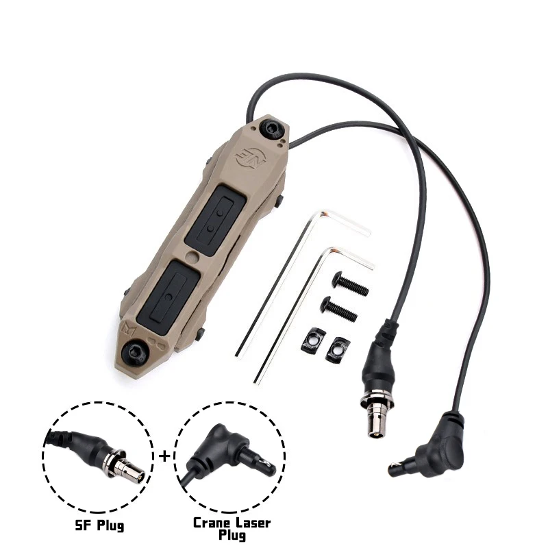 WADSN-linterna táctica UHP PEQ-15 IR, punto rojo, verde, azul, Arma de caza, estroboscópica, LED blanca, compatible con riel de 20mm - imagen 2