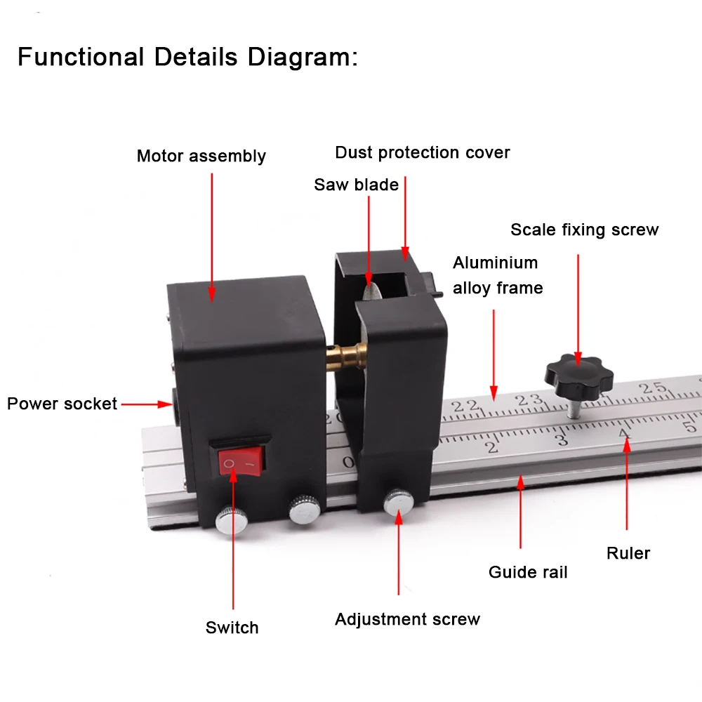 Cortador de flecha de tiro con arco, herramienta de corte de sierra de flecha extensible, eje de corte DIY, arco de molienda, tiro, accesorios de objetivo de caza - imagen 3