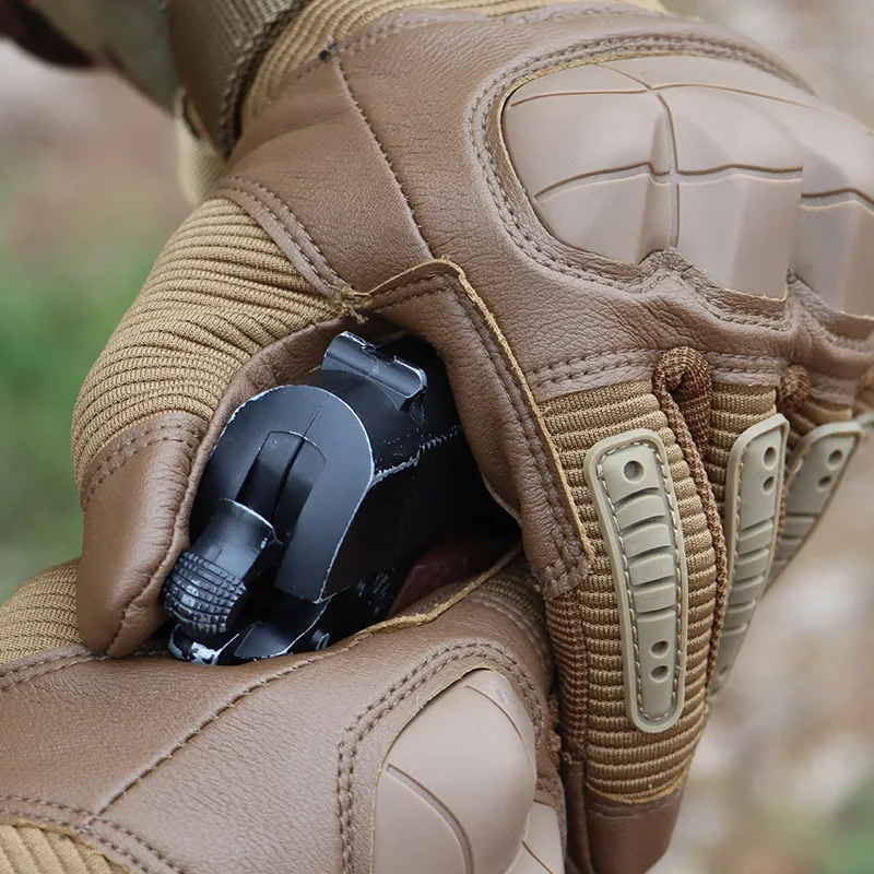 Guantes protectores de dedo completo para deportes al aire libre, montañismo, ciclismo, pantalla táctil, guantes protectores tácticos militares para caza - imagen 5