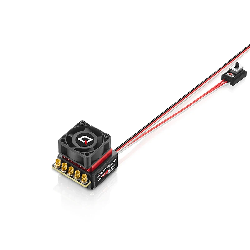 Hobbywing QuicRun 10BL60 SENSORED G2 Sensored Brushless ESC actualizado para 1/10 RC Racing Car - imagen 5