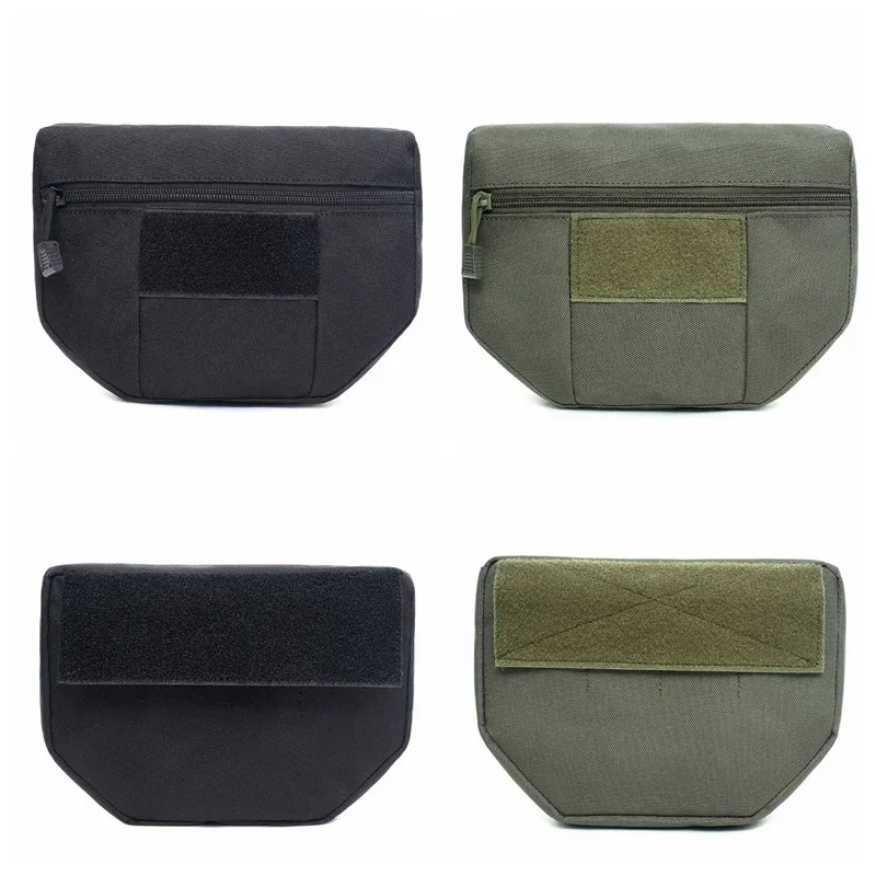 Bolsa táctica de despejo, bolsa de almacenamiento de utilidad, bolsa de herramientas Molle con gancho y bucle, Kit de transporte, bolsa para chaleco táctico, aparejo de pecho - imagen 5