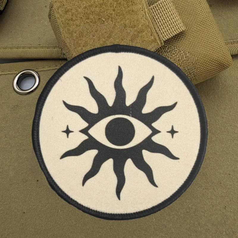 Parche de impresión "estética Visual", chaleco táctico, sombreros con gancho y bucle, insignia de moral, pegatinas para mochila, parches para brazalete para ropa - imagen 4