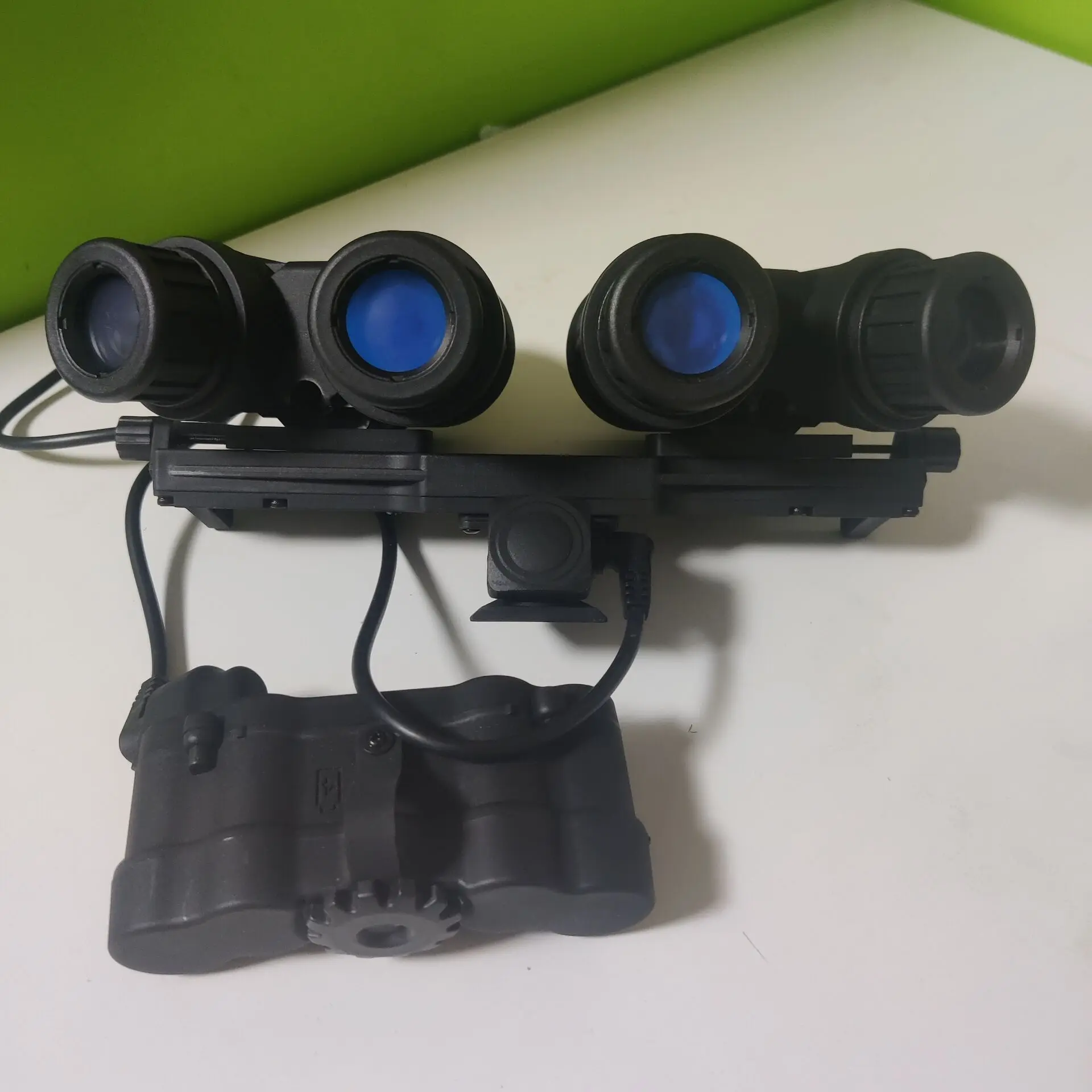 Casco táctico Airsoft Paintball GPNVG 18 gafas DE visión nocturna NVG modelo simulado plástico L4G24/L4G69 NVG montaje BK/DE - imagen 5