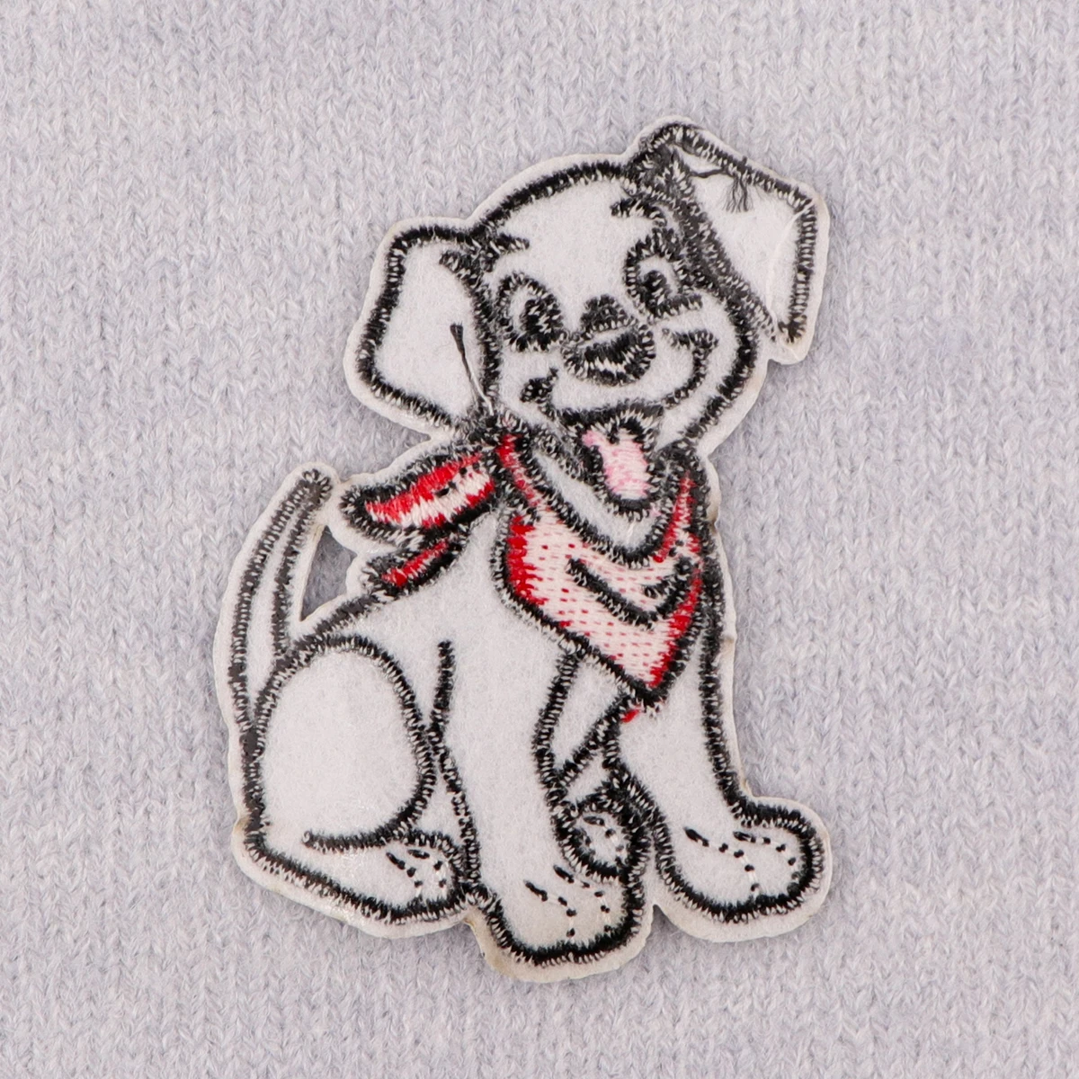 Parche bordado de perro lindo, Animal de dibujos animados, parches termoadhesivos para ropa, insignias de costura DIY - imagen 4