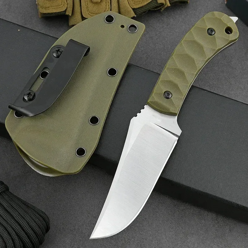 Cuchillo recto para exteriores, cuchillo táctico afilado, cuchillo de supervivencia todo en uno para supervivencia en el desierto, cuchillo de fruta portátil para acampar - imagen 4