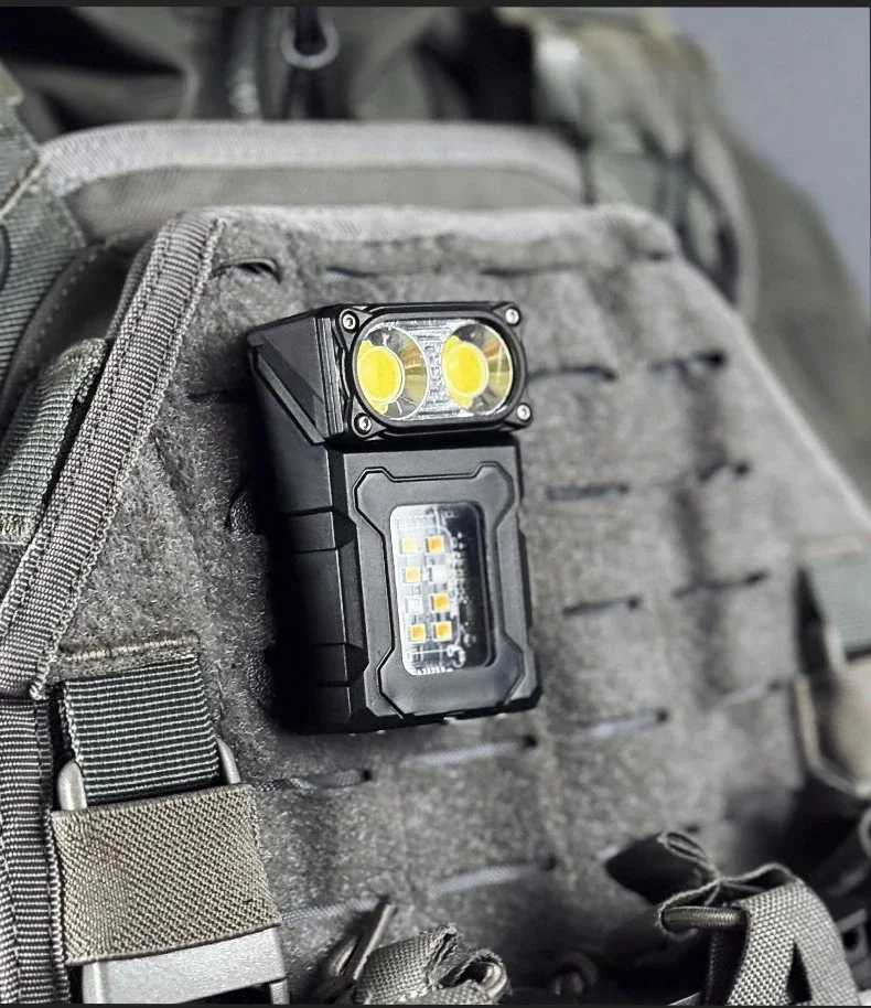 Modos de iluminación y cuerpo compacto
