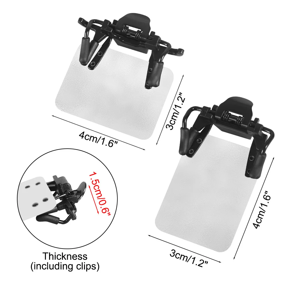 2 uds gafas de tiro caballeros máscara de ojos de tiro parches de ojos de tiro estándar protectores de vidrio Clips para parches de asistencia de puntería - imagen 4
