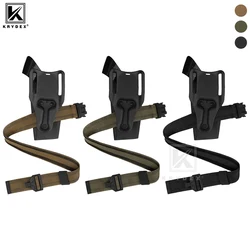 KRYDEX-Correa de pierna con imán táctico, correa elástica de liberación rápida para muslo de 1,5 pulgadas, funda para pistola, accesorios de caza al aire libre