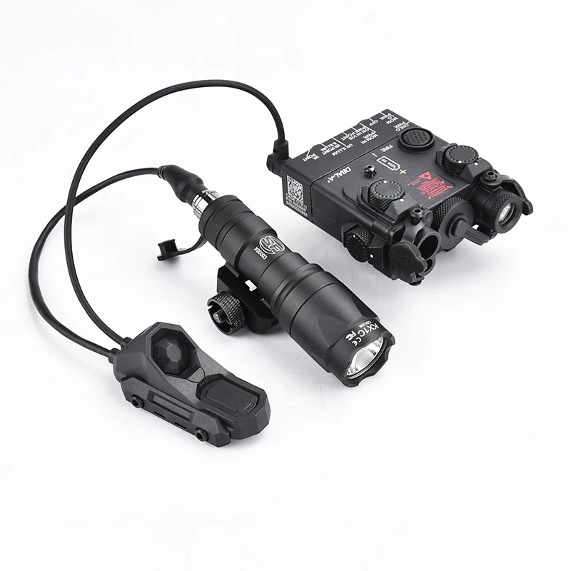 WADSN DBAL A2 caja láser rojo/verde con interruptor dual Picatinny