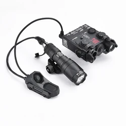 WADSN DBAL A2 caja láser rojo/verde con interruptor dual Picatinny