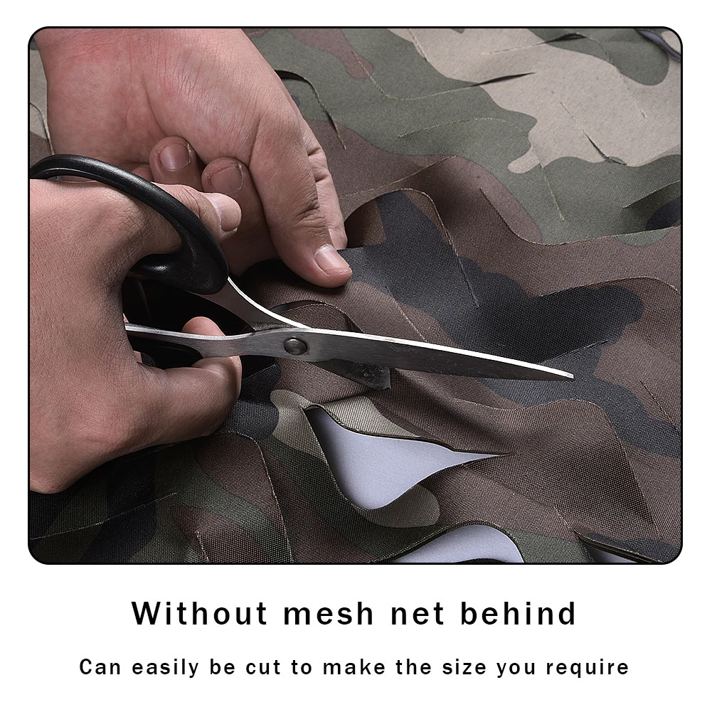 Red de camuflaje transparente para caza, refugios para tienda de campaña de jardín, para turismo ciego, Camping, pato, red de camuflaje, jungla, flor de un solo corte - imagen 5