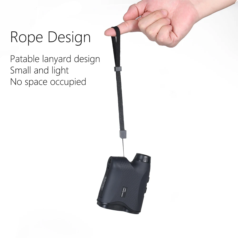 Telémetro láser de 600M y 900M, medidor de distancia láser con escaneo de rango, modo de niebla y velocidad para Golf, caza militar, senderismo al aire libre - imagen 5