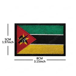 Parche bordado africano – Patch táctico para chaleco o uniforme