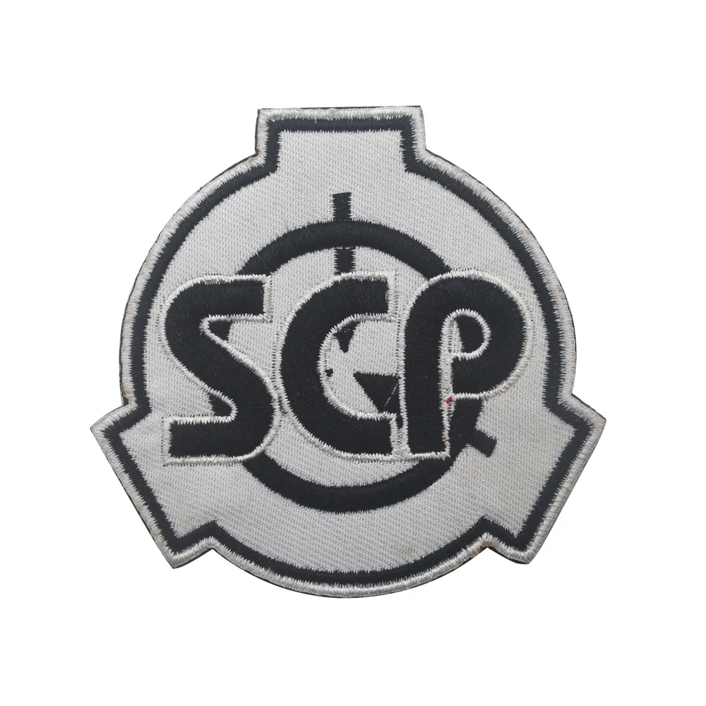 SCP Foundation Logo SCP chaleco táctico parche mochila ropa parches de costura bordados ropa parches militares bordados - imagen 3